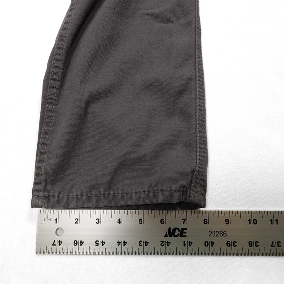 ARIAT Women's Size 31R Gray Cordura Blend FR Mid Rise Straight Cargo Work Pants - Picture 7 of 7